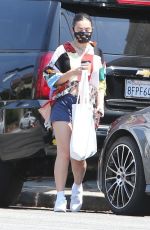 CHARLI XCX Out and About in Los Feliz 08/16/2020