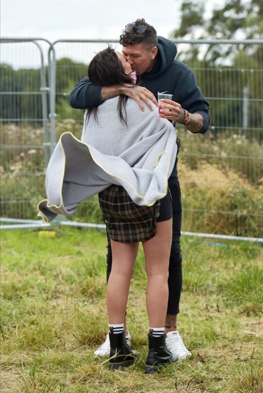 CHARLOTTE CROSBY and Liam Beaumont at Socially Distanced Concert at Outdoor Arena 08/21/2020