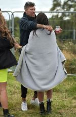 CHARLOTTE CROSBY and Liam Beaumont at Socially Distanced Concert at Outdoor Arena 08/21/2020