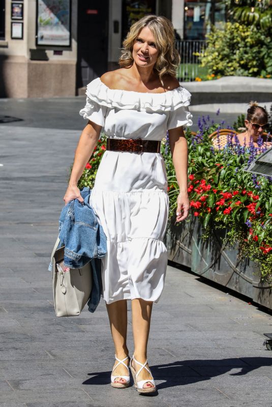 CHARLOTTE HAWKINS Leaves Global Radio in London 07/30/2020