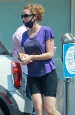 CHARLOTTE KIRK Out and About in Los Angeles 08/19/2020