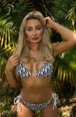 CHLOE CROWHURST in Bikini at a Photoshoot Out in Brentwood 08/17/2020
