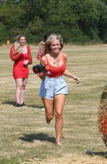 CHLOE MEADOWS on the Set of The Only Way is Essex 08/11/2020