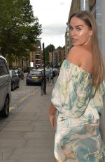 CHLOE ROSS Arrives at Smiths Fish Restaurant in London 08/22/2020