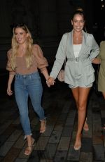 CHLOE ROSS Leaves Coppa Bar in London 08/15/2020