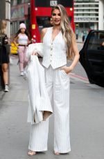 CHLOE SIMS on the Set of The Only Way Is Essex in London 08/16/2020