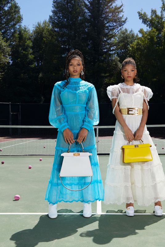 CHLOE X HALLE for Fendi 2020