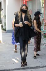 CHRISSY TEIGEN Out in West Hollywood 08/26/2020