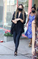 CHRISSY TEIGEN Out in West Hollywood 08/26/2020