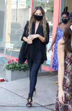 CHRISSY TEIGEN Out in West Hollywood 08/26/2020