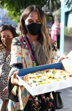 CHRISSY TEIGEN Out Shopping in West Hollywood 08/04/2020