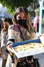 CHRISSY TEIGEN Out Shopping in West Hollywood 08/04/2020