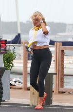 CHRISTIE BRINKLEY Out and About in Hamptons 08/04/2020