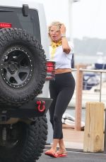 CHRISTIE BRINKLEY Out and About in Hamptons 08/04/2020