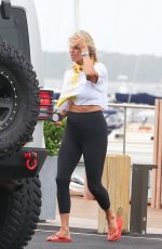 CHRISTIE BRINKLEY Out and About in Hamptons 08/04/2020
