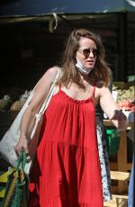 CLAIRE FOY Out Shopping in London 08/14/2020