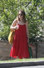 CLAIRE FOY Out Shopping in London 08/14/2020