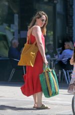 CLAIRE FOY Out Shopping in London 08/14/2020