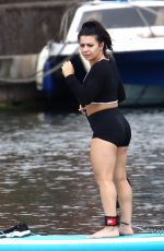 CLAUDIA FRAGAPANE Paddleboarding at Harbourside in Bristol 08/06/2020