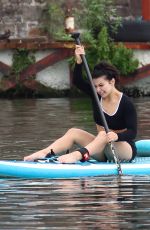 CLAUDIA FRAGAPANE Paddleboarding at Harbourside in Bristol 08/06/2020