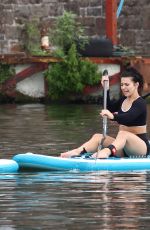 CLAUDIA FRAGAPANE Paddleboarding at Harbourside in Bristol 08/06/2020