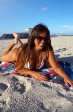 CLAUDIA ROMANI in Bikini for Miami Problems in South Beach 08/09/2020