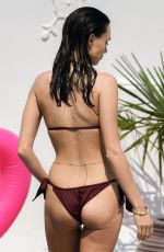 CLELIA THEODOROU in Bikini on the Set of TOWIE in Essex 08/10/2020