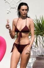 CLELIA THEODOROU in Bikini on the Set of TOWIE in Essex 08/10/2020