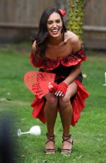 CLELIA THEODOROU on the Set of TOWIE in Essex 08/21/2020