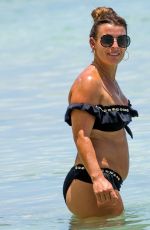 COLEEN ROONEY in Bikini at a Beach in Barbados 08/09/2020