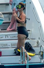 COLEEN ROONEY in Bikini at a Boat in Barbados 07/31/2020