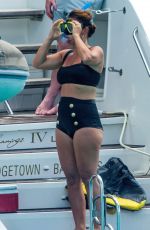 COLEEN ROONEY in Bikini at a Boat in Barbados 07/31/2020