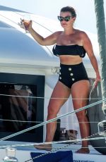 COLEEN ROONEY in Bikini at a Boat in Barbados 07/31/2020