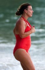 COLEEN ROONEY in Swimsuit at a Beach in Barbados 08/03/2020