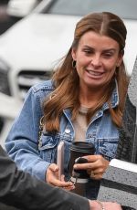 COLEEN ROONEY Leaves Her Hotel in Manchester 08/23/2020