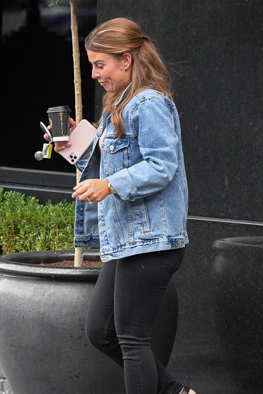 COLEEN ROONEY Leaves Her Hotel in Manchester 08/23/2020