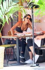 DAIANE SODRE at Sant Ambroeus in New York 08/806/2020