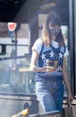 DAISY EDGAR JONES Out for Coffee in London 07/31/2020
