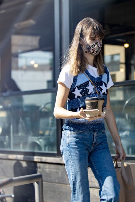 DAISY EDGAR JONES Out for Coffee in London 07/31/2020