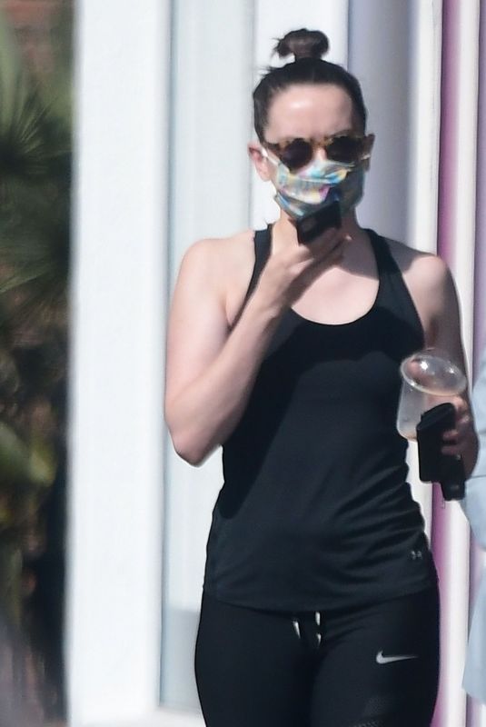 DAISY RIDLEY Out and About in Notting Hill 08/13/2020