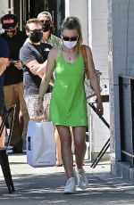 DAKOTA FANNIING Out and About in Los Angeles 08/29/2020