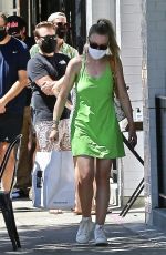 DAKOTA FANNIING Out and About in Los Angeles 08/29/2020