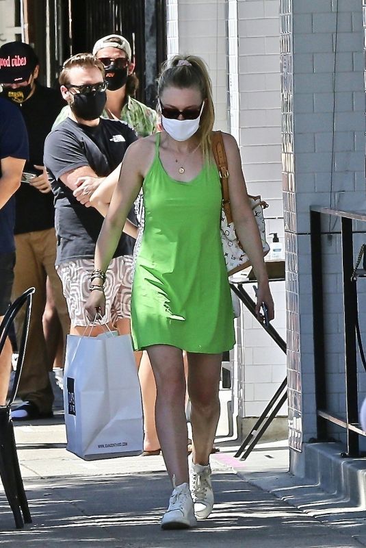 DAKOTA FANNIING Out and About in Los Angeles 08/29/2020