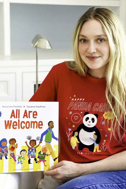 DAKOTA FANNING at Panda Cares Day Celebration 07/30/2020