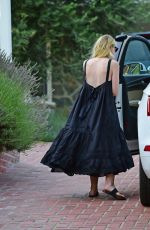 DAKOTA FANNING Leaves Her House in Los Angeles 08/04/2020