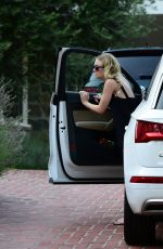 DAKOTA FANNING Leaves Her House in Los Angeles 08/04/2020