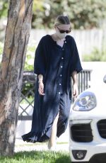 DAKOTA FANNING Out at a Park in Los Angeles 08/02/2020