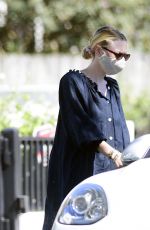 DAKOTA FANNING Out at a Park in Los Angeles 08/02/2020