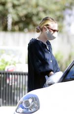 DAKOTA FANNING Out at a Park in Los Angeles 08/02/2020