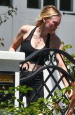 DAKOTA FANNING Outside Her House in Studio City 08/12/2020